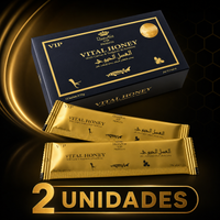 Vital Honey – Kit Sachês de 15g | Mel para Adultos